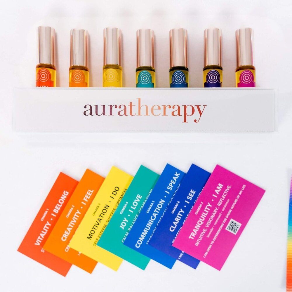 New Auratherapy Chakra Boost Discovery Kit